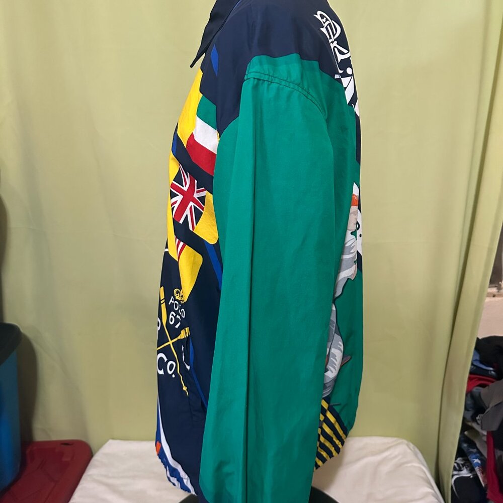 Polo Ralph Lauren RLPC International Rowing & Cricket Men's Windbreaker Jacket - Picture 11 of 16